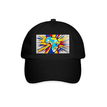 Colour of Africa - Baseball Cap - black/black - Front
