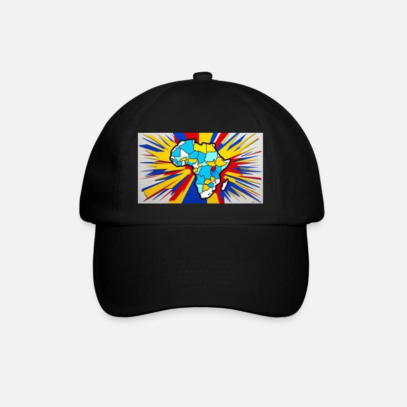 Couleur d Afrique - Casquette classique - noir/noir