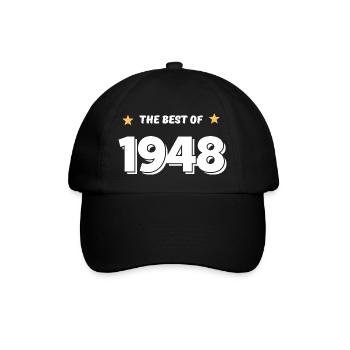 Best of 1948 - Baseball Cap - black/black - Front