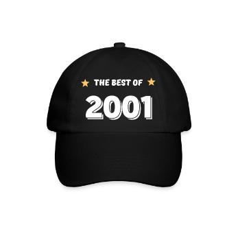 Das Beste des Jahres 2001 - Baseballkappe - Schwarz/Schwarz - Vorne