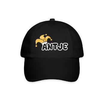 Antje - Baseballkappe - Schwarz/Schwarz - Vorne