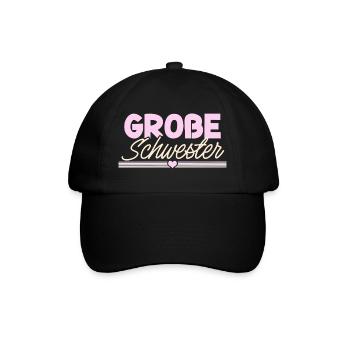 grande sœur - Casquette classique - noir/noir - Devant