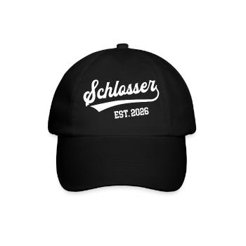 Locksmith 2026 Apprenticeship Profession Locksmith Apprentice - Baseball Cap - black/black - Front