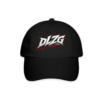 Die Linke zum Gruße - Baseballkappe - Schwarz/Schwarz - Vorne