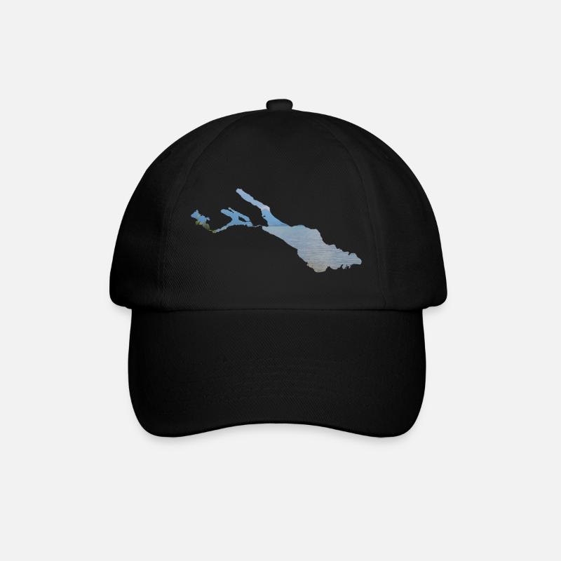 Lake Constance - Baseball Cap - black/black