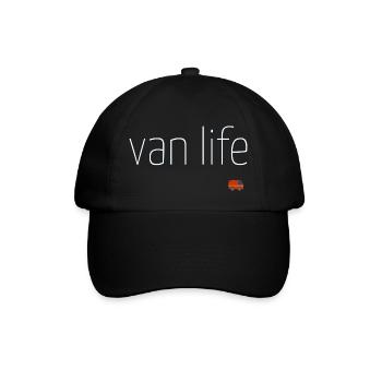 van life - Casquette classique - noir/noir - Devant