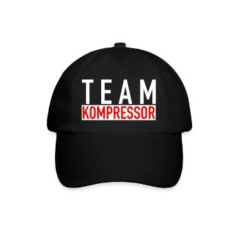Team Kompressor - Casquette classique - noir/noir - Devant