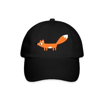 Renard - Casquette classique - noir/noir - Devant