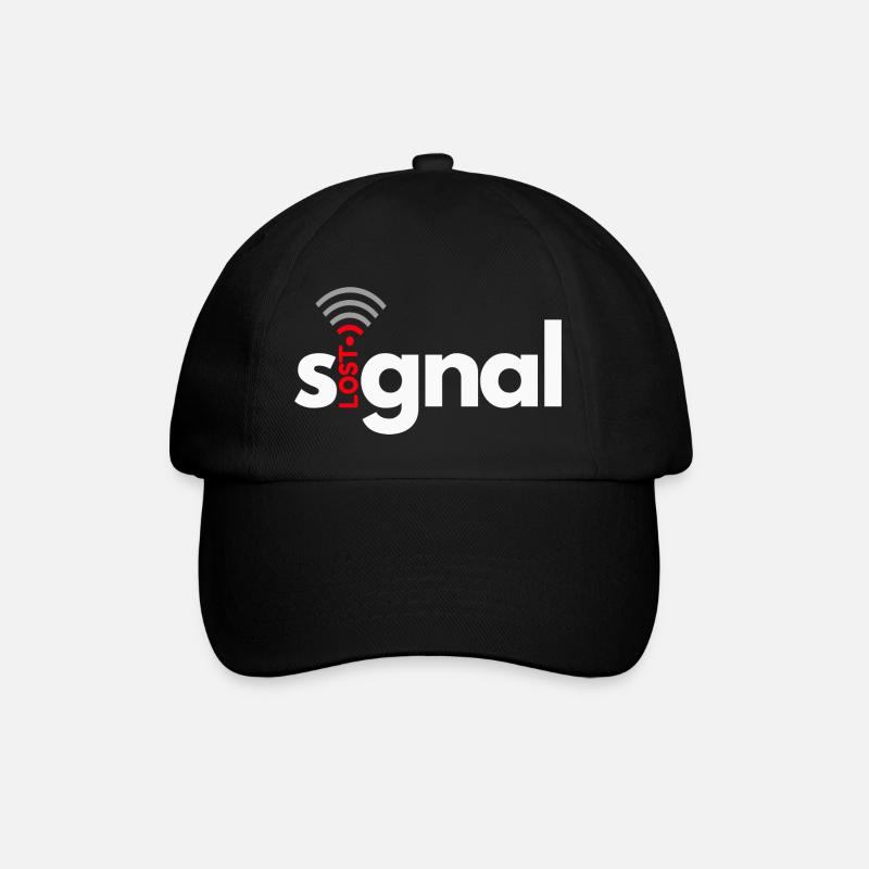 Signal lost - Casquette classique - noir/noir