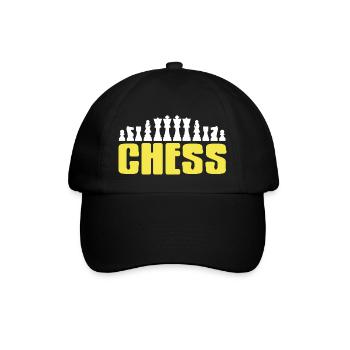 Conception d’échecs impressionnante pour les joueurs d’échecs T-shirt - Casquette classique - noir/noir - Devant