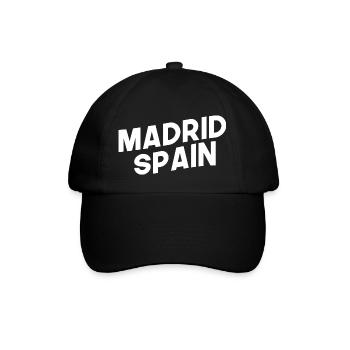 Spain T-shirt - Baseball Cap - black/black - Front