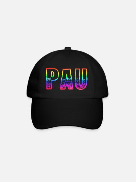 Pau rs Arc-en-ciel - Casquette classique - noir/noir