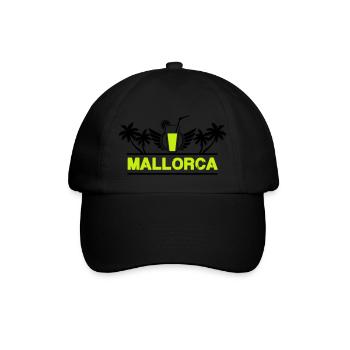 Majorca - Baseball Cap - black/black - Front