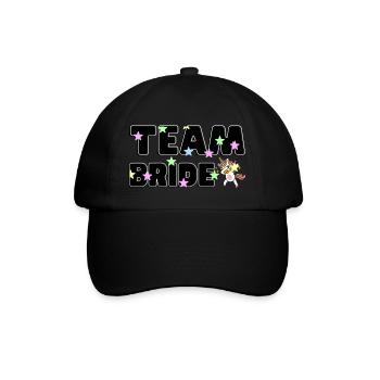 Magical Team Bride Enterrement de vie de jeune fille - Casquette classique - noir/noir - Devant