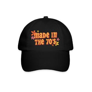 made in the 70s - Casquette classique - noir/noir - Devant