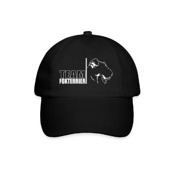 TEAM Fox Terrier Chien Chien Wilsigns - Casquette classique - noir/noir - Devant