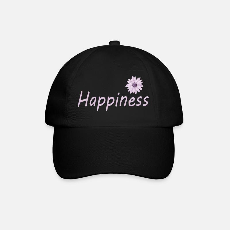 Bonheur - Casquette classique - noir/noir