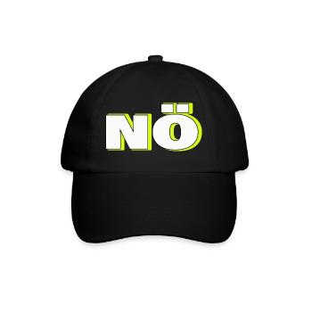 NO - Baseball Cap - black/black - Front