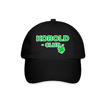 Kobold Clus - St Patrick's Day Irland - Baseballkappe - Schwarz/Schwarz - Vorne
