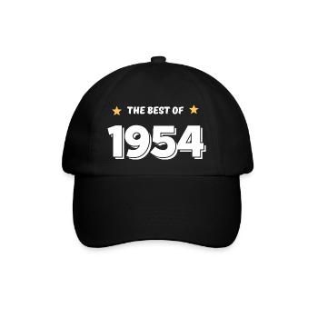 Best of 1954 - Baseball Cap - black/black - Front