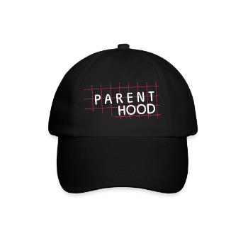 Parent Hood – Elternleben im Fokus - Baseballkappe - Schwarz/Schwarz - Vorne