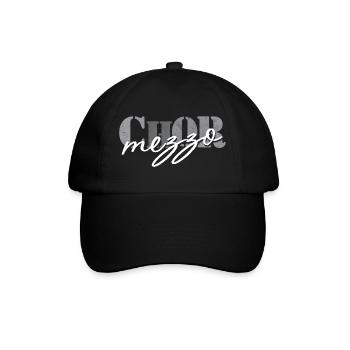 Choir mezzo-soprano - Baseball Cap - black/black - Front
