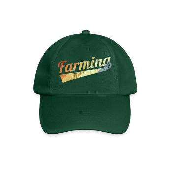 Farmer Vintage Look - Casquette classique - vert bouteille - Devant