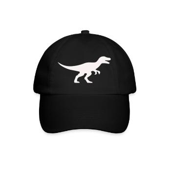 Raptor T Rex Silhouette - Casquette classique - noir/noir - Devant