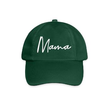 Mama - Baseballkappe - Flaschengrün - Vorne