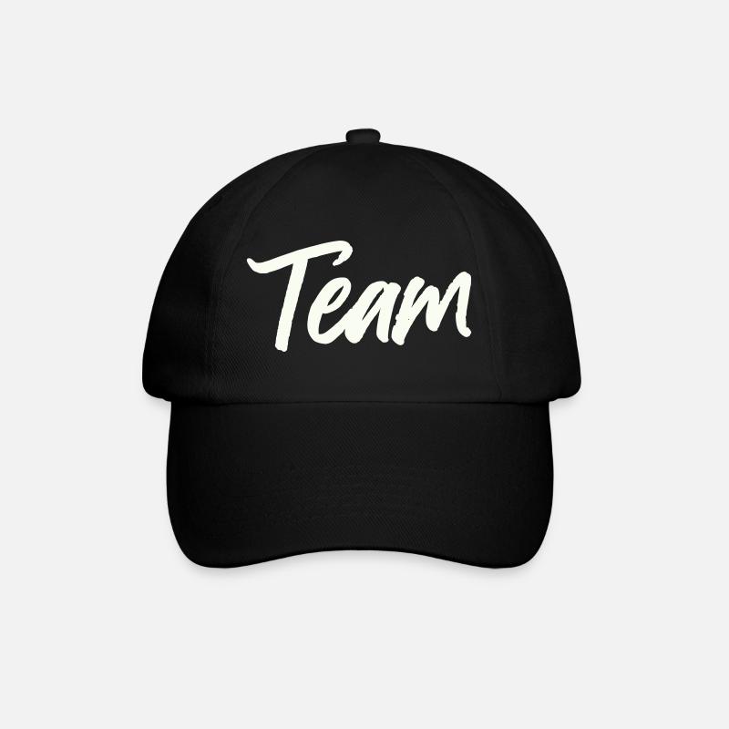 Team - Baseball Cap - black/black