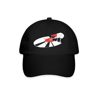 Vinyle - Casquette classique - noir/noir - Devant