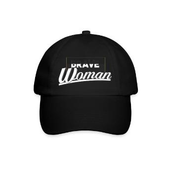 courageuse femme - Casquette classique - noir/noir - Devant