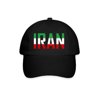 Iran Persia - Baseball Cap - black/black - Front