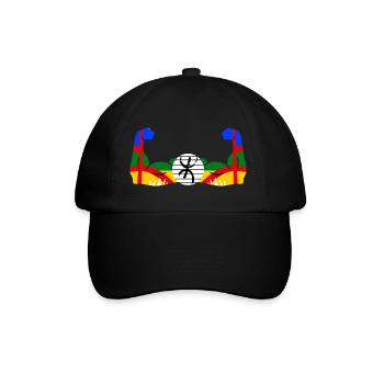 Amazigh in Force - Baseball Cap - black/black - Front