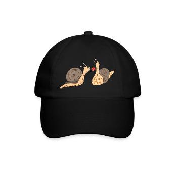 Escargots - Casquette classique - noir/noir - Devant