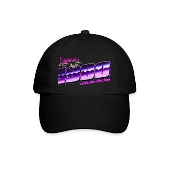 LEGENDARY SINCE 1980 - Casquette classique - noir/noir - Devant