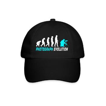 Photograph Evolution - Baseball Cap - black/black - Front
