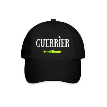 GUERRIER JDR ÉPÉE MAGIQUE - Casquette classique - noir/noir - Devant