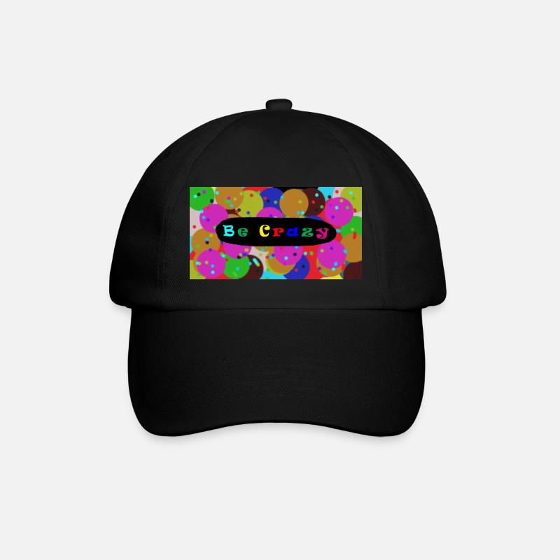 BeCrazy - Baseballkappe - Schwarz/Schwarz