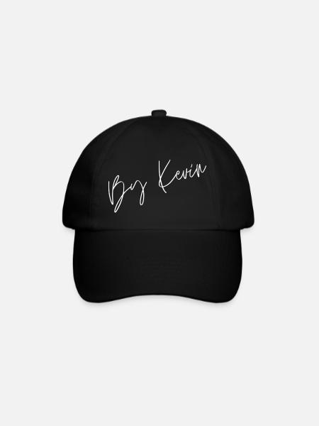 By Kevin White - Baseball Cap - black/black