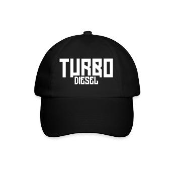Turbo Diesel - Casquette classique - noir/noir - Devant