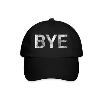 BYE - Baseball Cap - black/black - Front