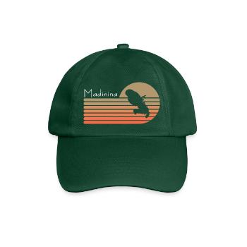 Belle Idee Cadeau Martinique Madinina 972 - Casquette classique - vert bouteille - Devant