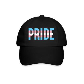 Pride Month LGBT - Trans Pride - Baseball Cap - black/black - Front