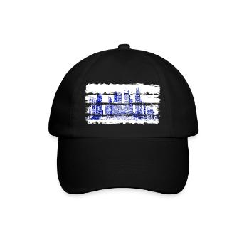 Ville usa illinois america travel états-unis - Casquette classique - noir/noir - Devant