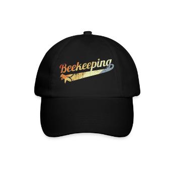 Apiculture vintage - Casquette classique - noir/noir - Devant