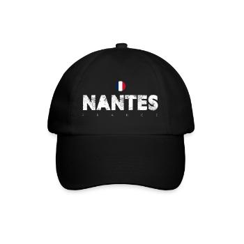 Nantes - Casquette classique - noir/noir - Devant