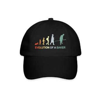 Évolution de Vintage Baker - Casquette classique - noir/noir - Devant