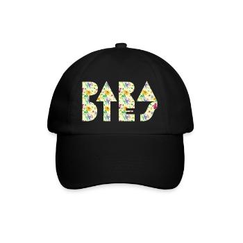 paradies wordonshirt - Baseballkappe - Schwarz/Schwarz - Vorne