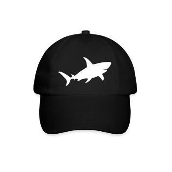 Requin - Casquette classique - noir/noir - Devant